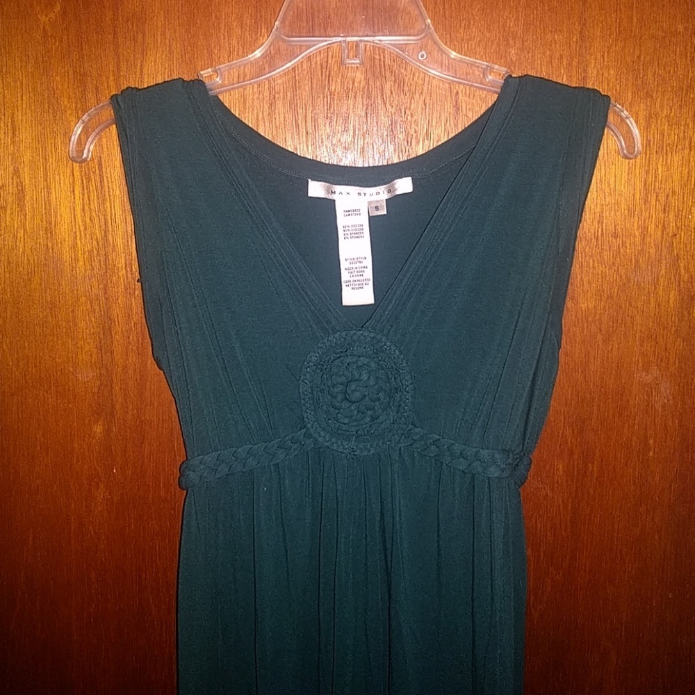 Iconic Flow Maxi Dress – Emerald Abstract main image 0